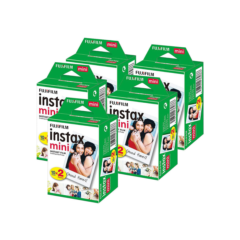 Pellicola Instax Mini – Foglio Di Contatto Con 10 Foto, Formato 86x54 Mm, Immagine 62x46 Mm, Per Fotocamere E Stampanti Instax