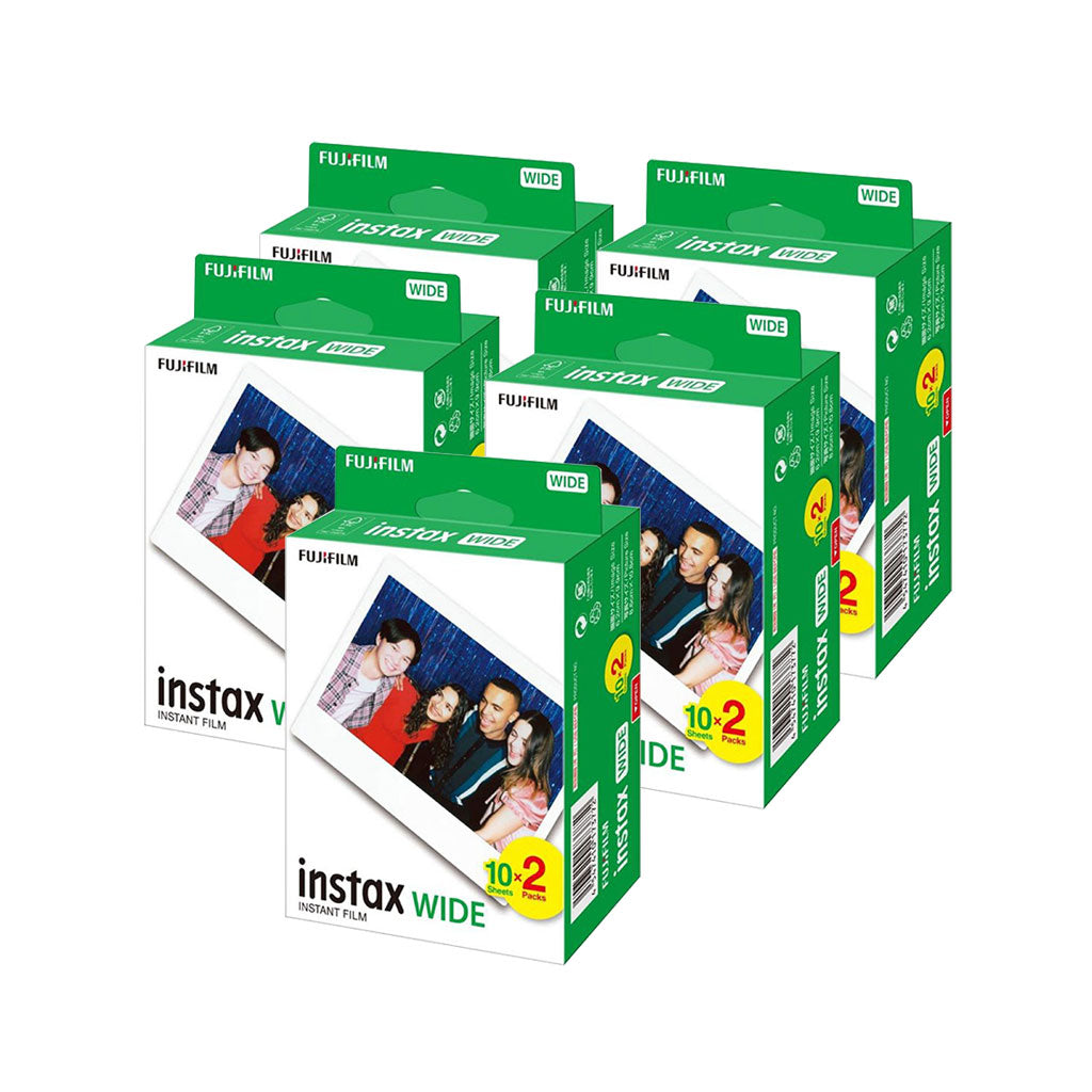 Instax Wide Film Bundle: 10 Packs 200 Shots